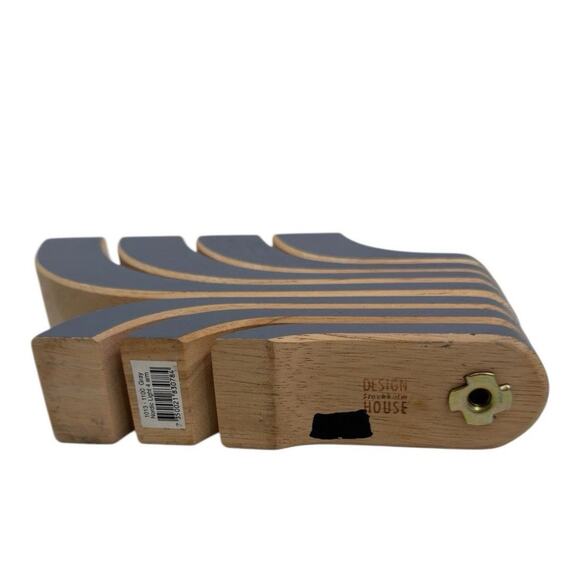 Mid Century Modern Gray & Tan Design Home Stockholm Candleholder Jonas Grundell - Picture 7 of 12